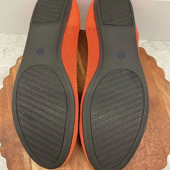 Rothy's retired round toe flat in Persimmon - Picture 3 of 4